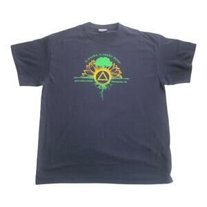 Port & Company (XL) Blue Graphic Tee It Works It Really Does 2016 CCFA Top Shirt